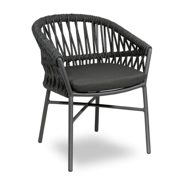 Outdoor furniture: Method armchair anthracite/anthracite