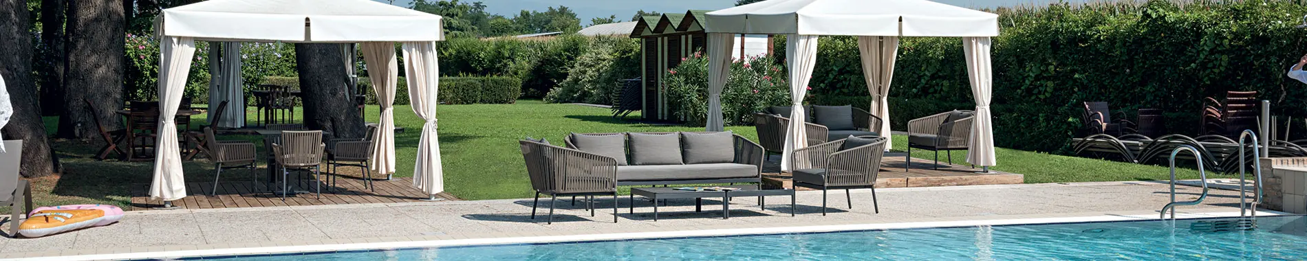Outdoor furniture from the collection: Bergen