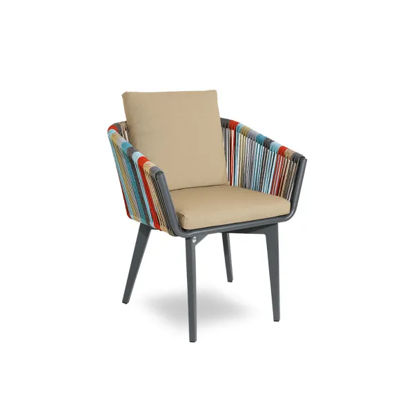 Optional cover sand color for Iride armchair