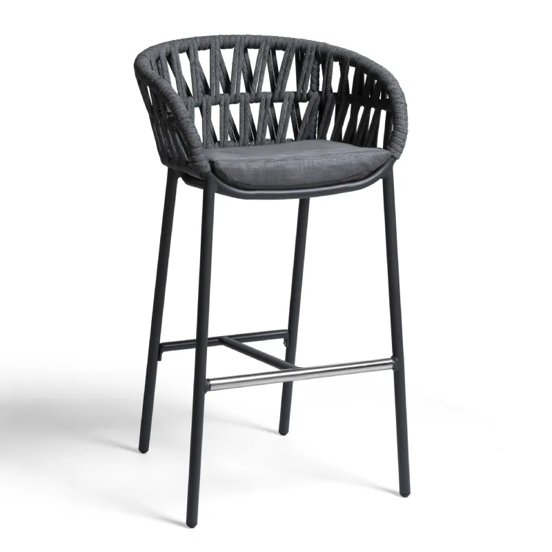 Manila barstool anthracite/anthracite (Bar stools)