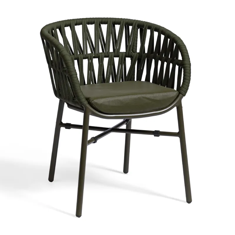 Manila armchair green (Chairs and armchairs)