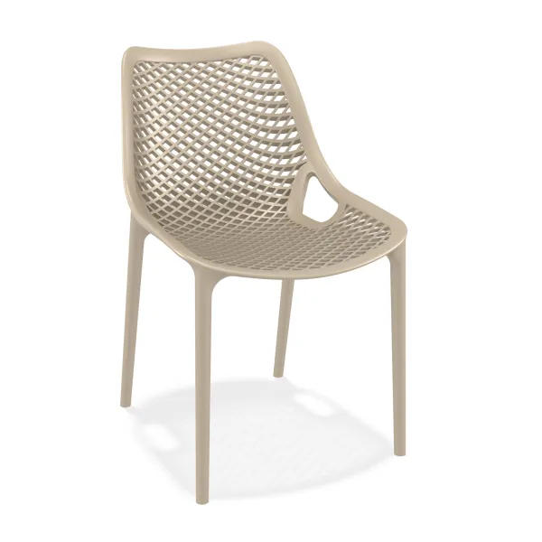 Air chair taupe (Chairs and armchairs)