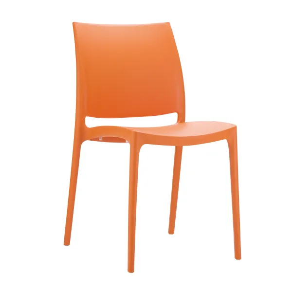 Maya chair orange (Chairs and armchairs)