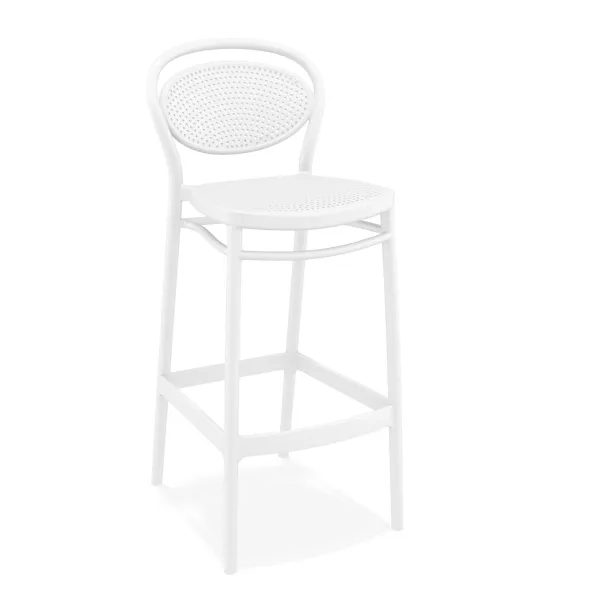 Marcel barstool white (Bar stools)
