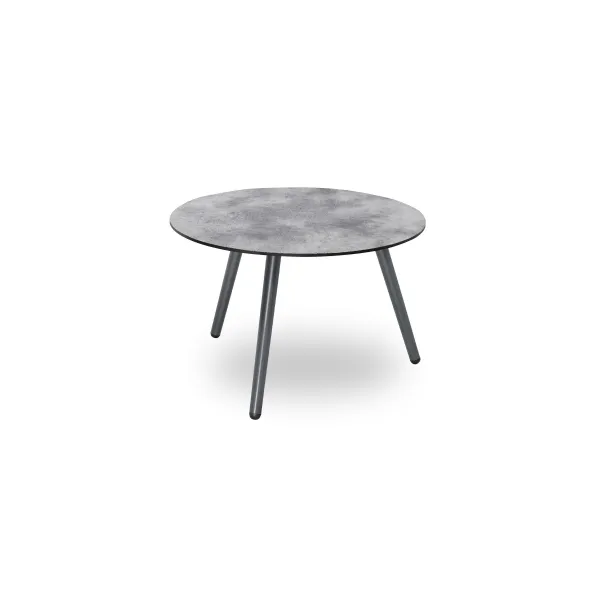 Tokio side table anthracite/concrete
