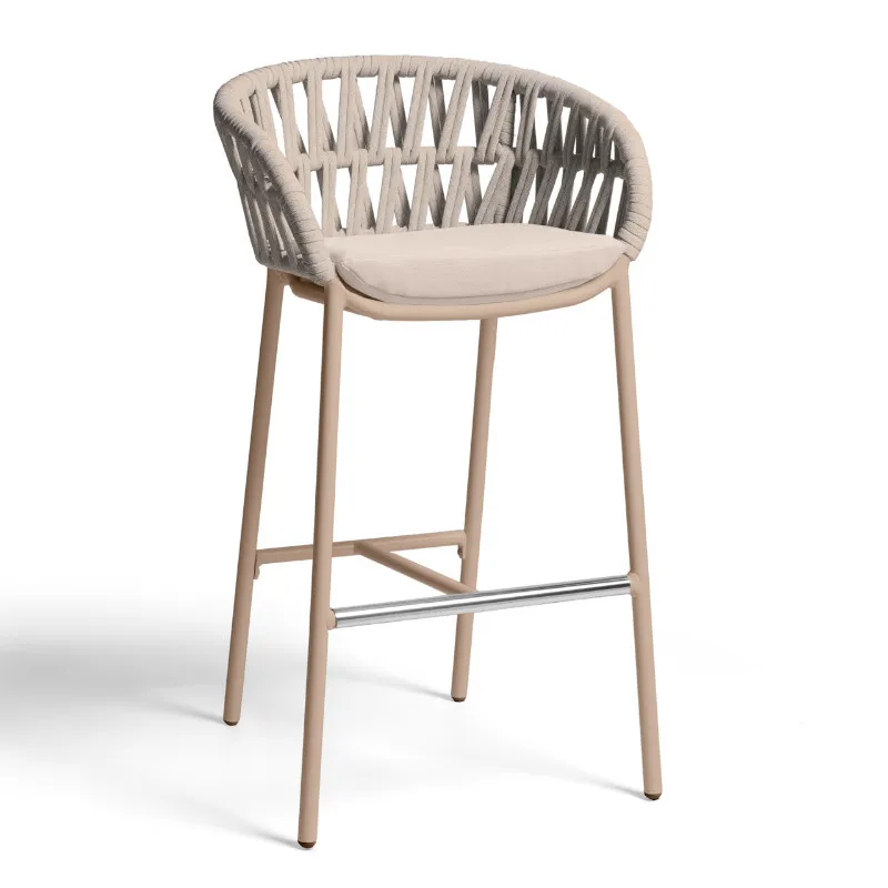 Manila barstool ecru