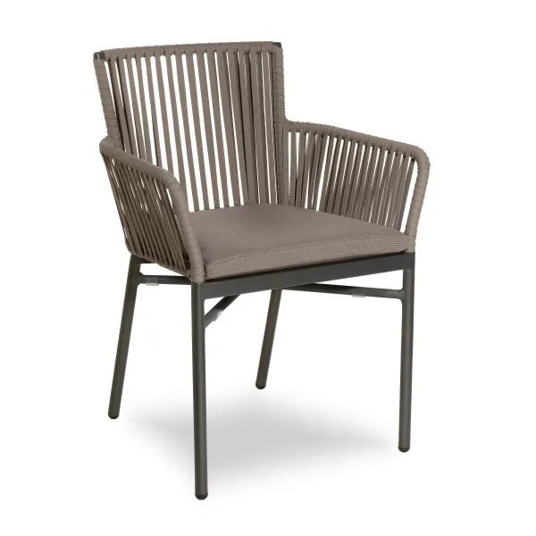 Megan armchair anthracite (Chairs and armchairs)