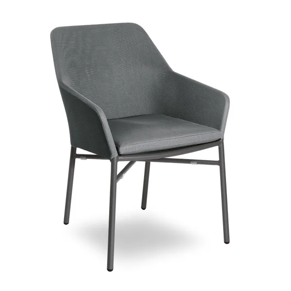 Giselle armchair anthracite (Chairs and armchairs)