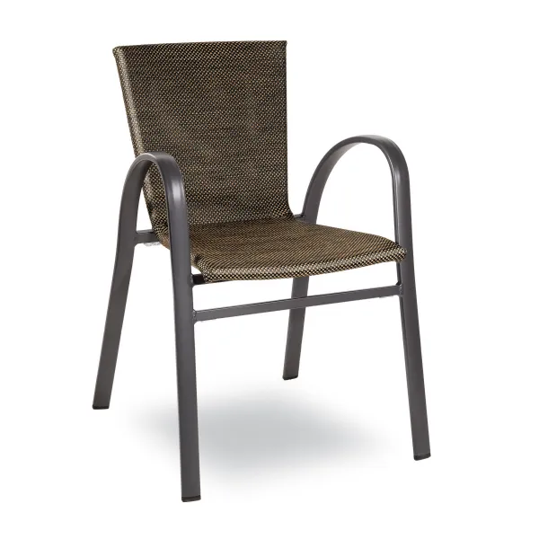 Nancy armchair antik gold/anthracite (Chairs and armchairs)