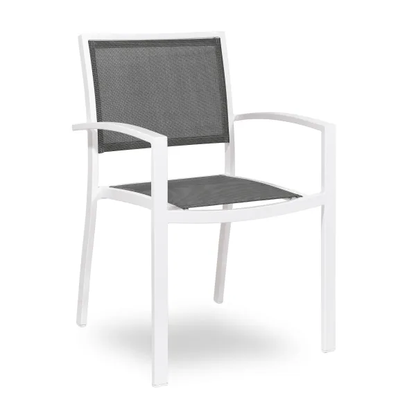 Meditex armchair white/graphite