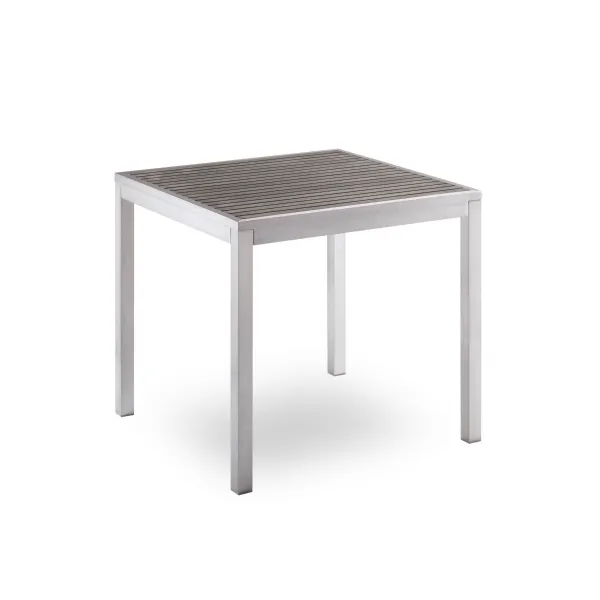 Bavaria table 80x80 grey