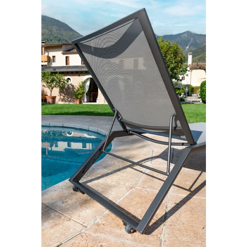 Dune Sunlounger anthracite (Sunloungers)