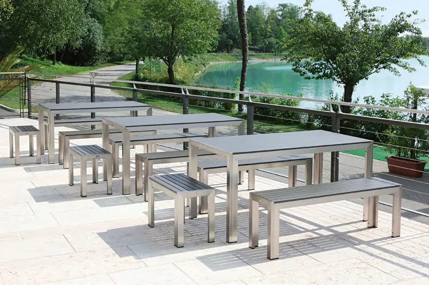 Tables for outdoor use
